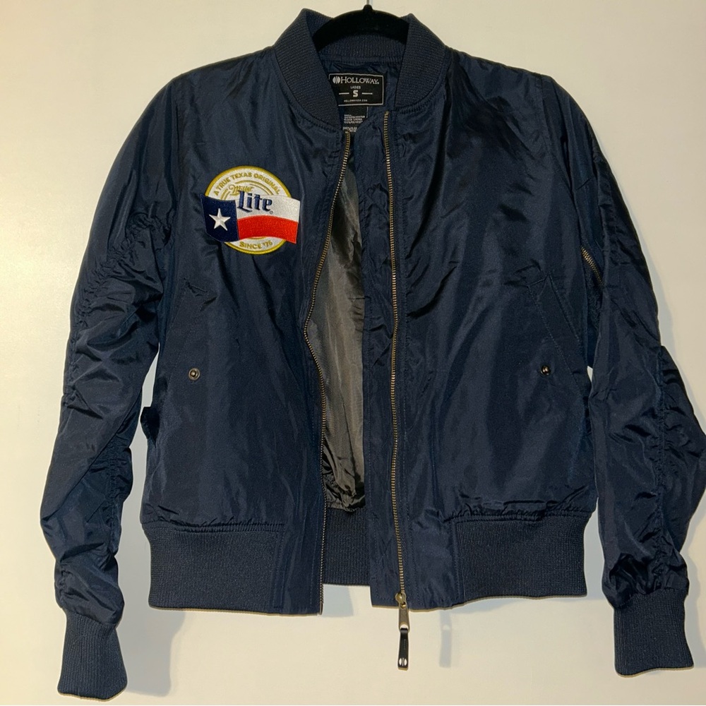 Holloway Navy Bomber Jacket